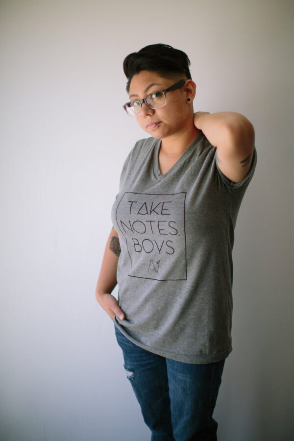 Take Notes, Boys | V Neck - Image 4