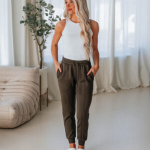 Alex Active Joggers - Moss