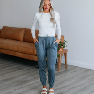 Alex Active Joggers - Slate Blue