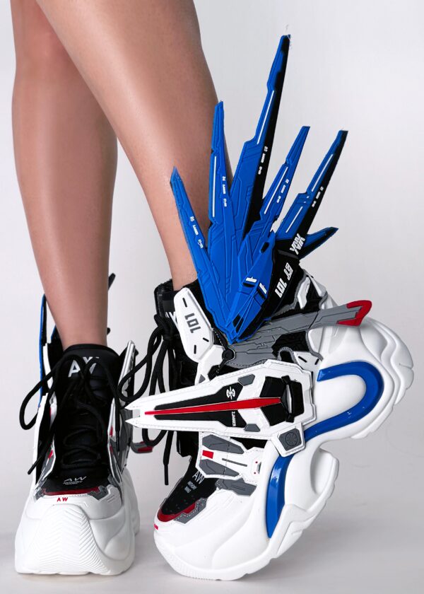 JUPITER 05 Aerial White Platform Sneakers - Image 2