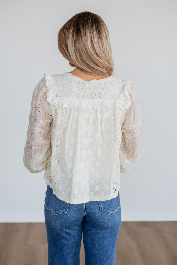 Arely Lace Blouse - Image 6