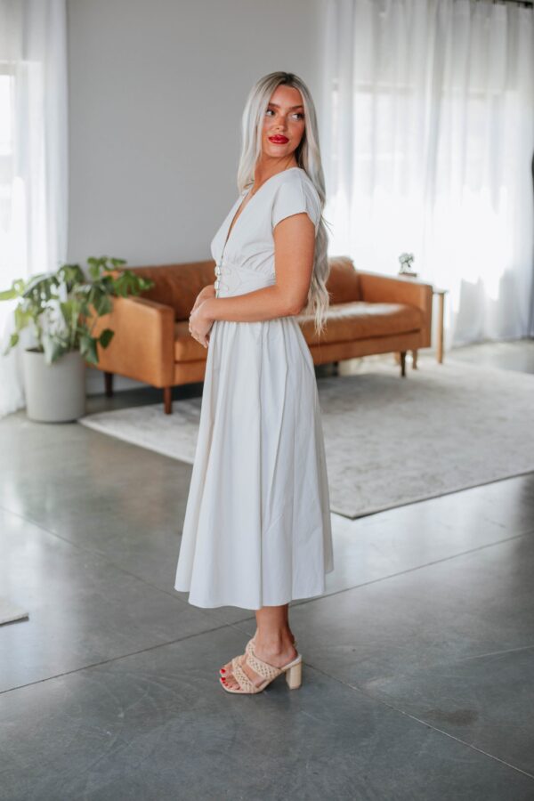 Astella Midi Dress - Image 3