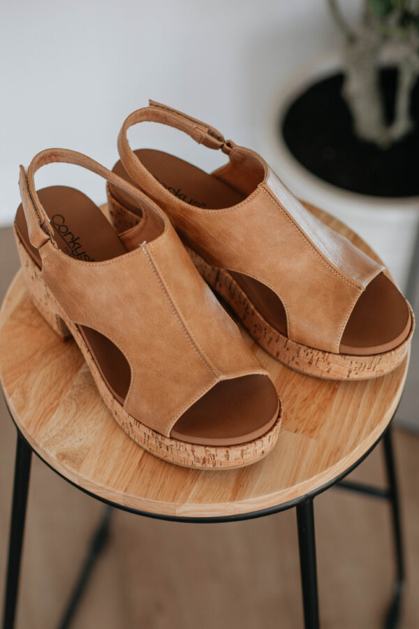 Before We Begin Heels - Caramel - Image 2