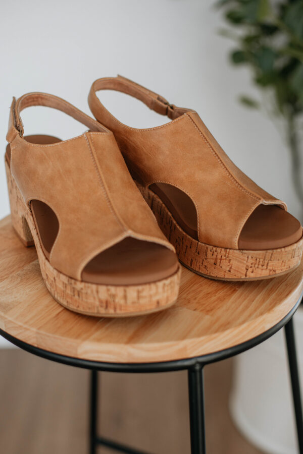 Before We Begin Heels - Caramel - Image 4