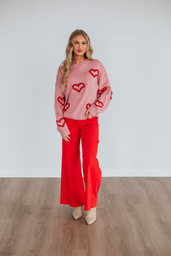 Blushing Babe Sweater - Image 3