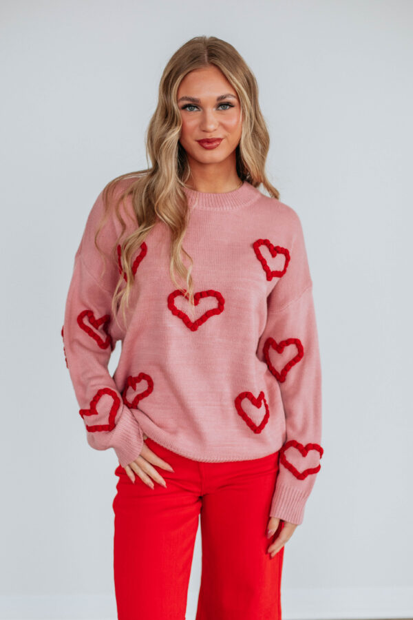 Blushing Babe Sweater