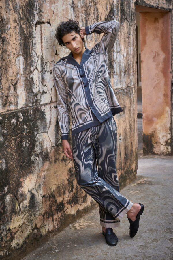 Marble Print Shirt