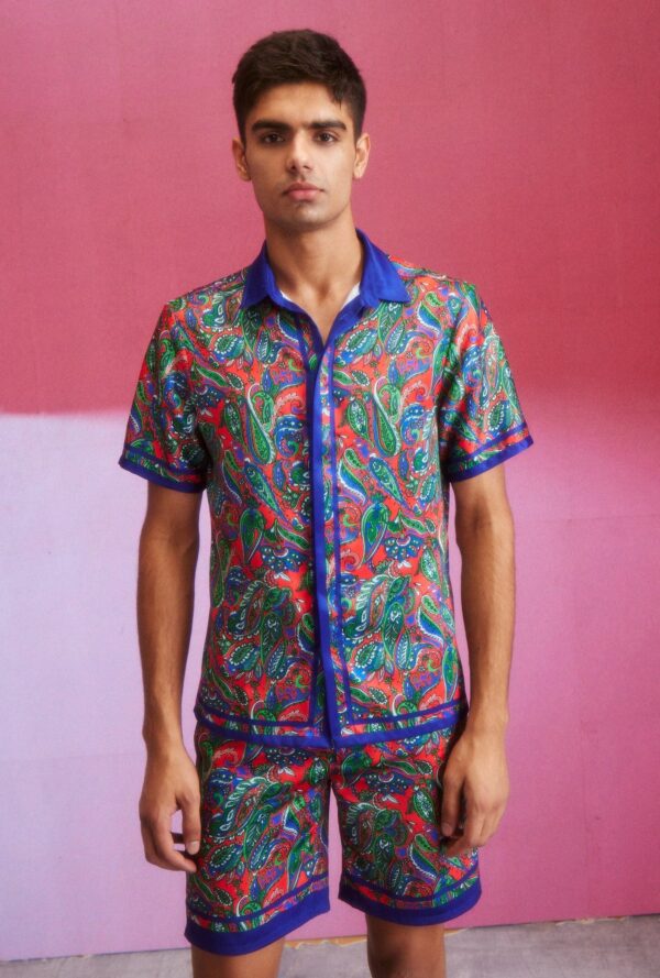 Paisley Border Shirt - Image 2