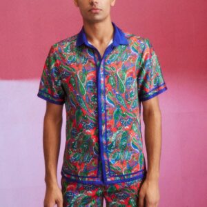 Paisley Border Shirt