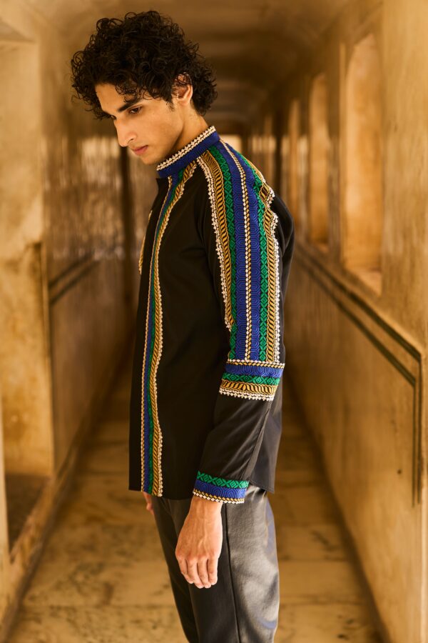Placement Embroidered Shirt