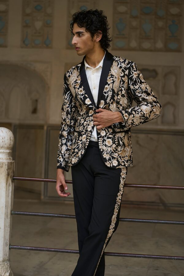 Embroidered Jacket, Shirt and Pant