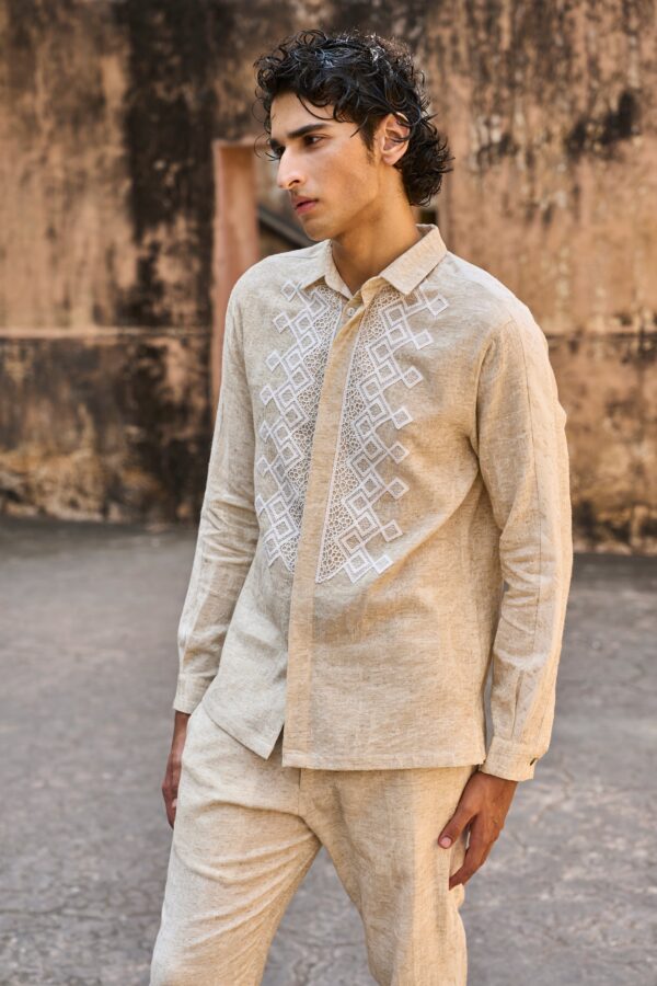 Textured Linen Set