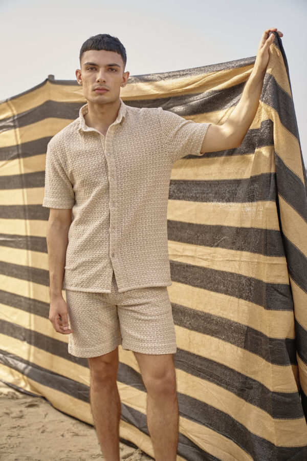 Textured Lace Shirt - Image 6