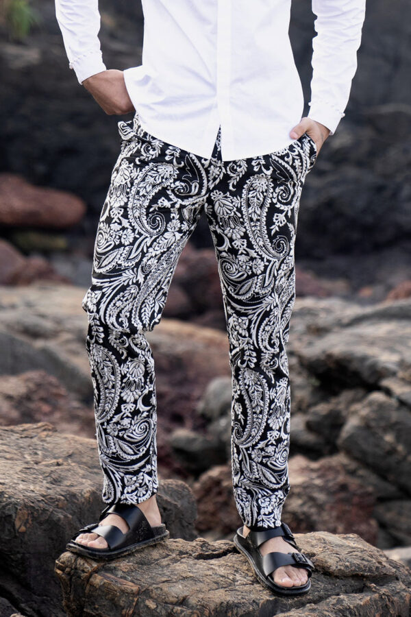 Embroidered Pant