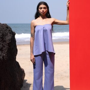 Off Shoulder Pant Set