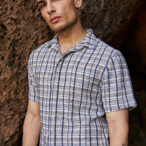 Textured Check Shirt