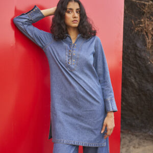 Washed Denim Set