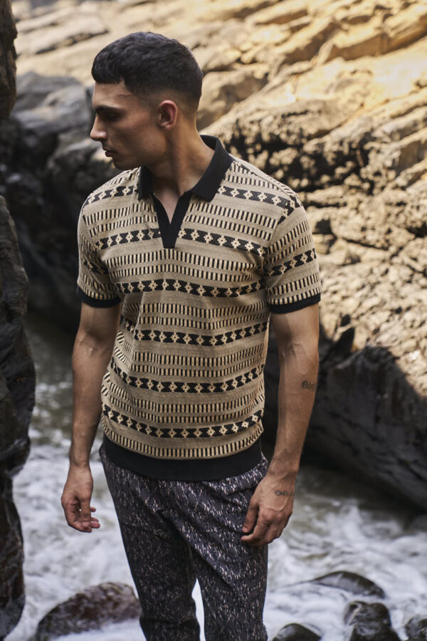Jacquard Polo