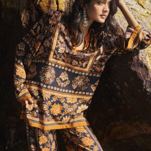 Earth Toned Printed Top