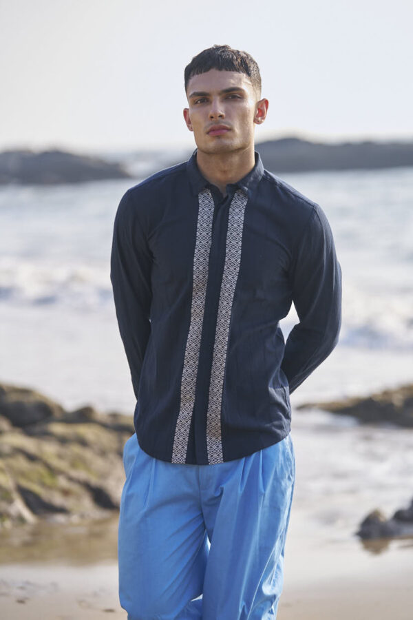 Front & Back Border Shirt