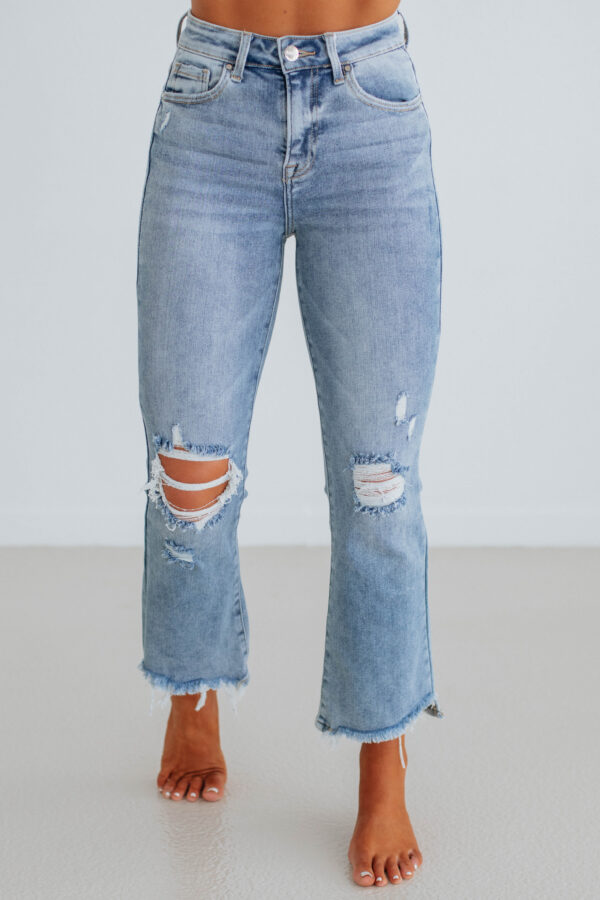 Cammi Risen Jeans - Light Wash - Image 5