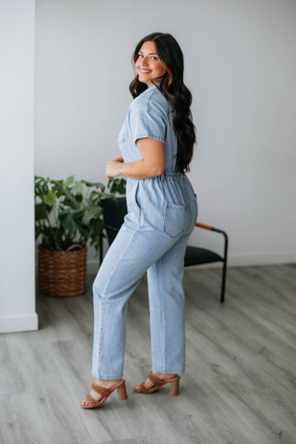 Carrington Denim Jumpsuit - Image 6