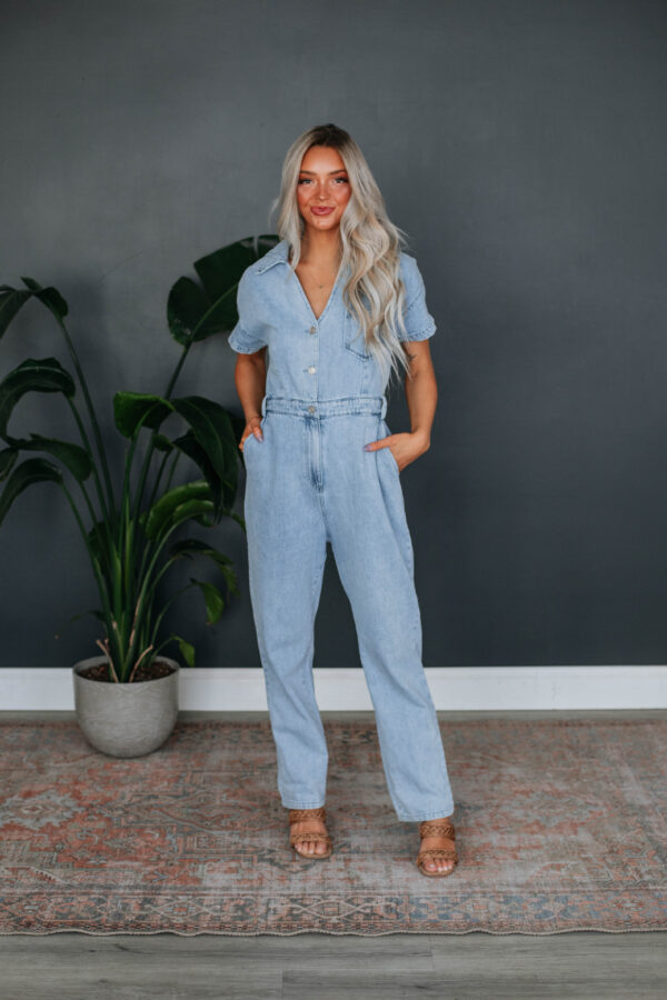 Carrington Denim Jumpsuit - Image 7