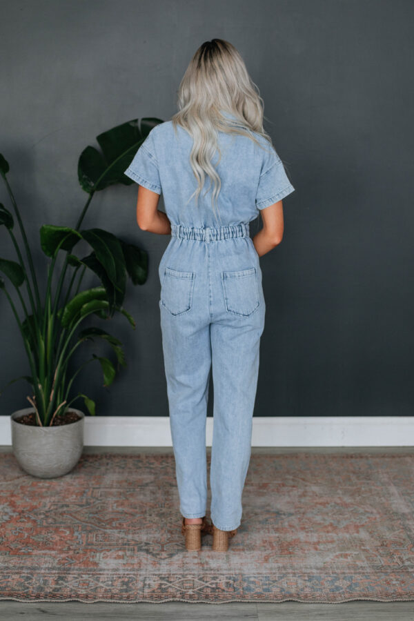 Carrington Denim Jumpsuit - Image 5