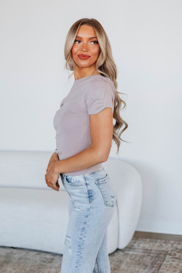Cielle Top - Taupe - Image 2