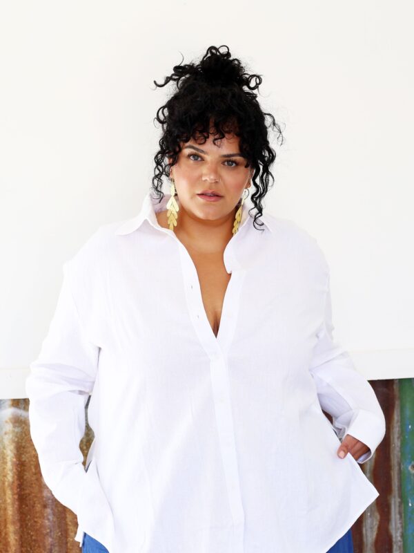 Classic Tunic Shirt // White - Image 9