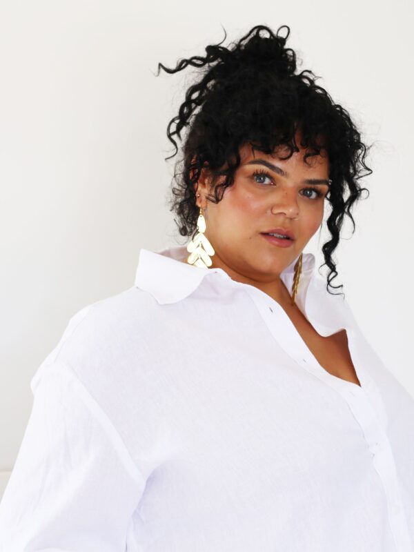 Classic Tunic Shirt // White - Image 3