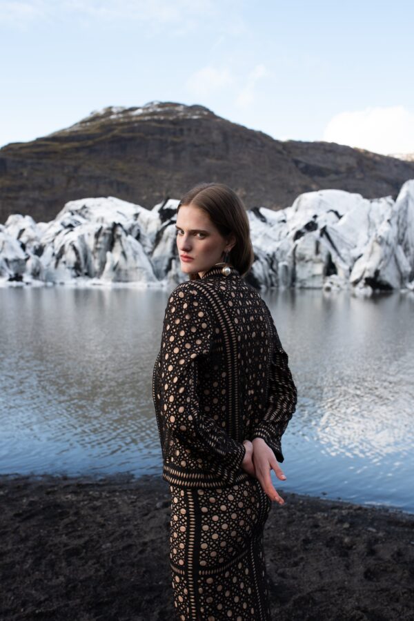 Caning Cutwork Jacket - Image 6