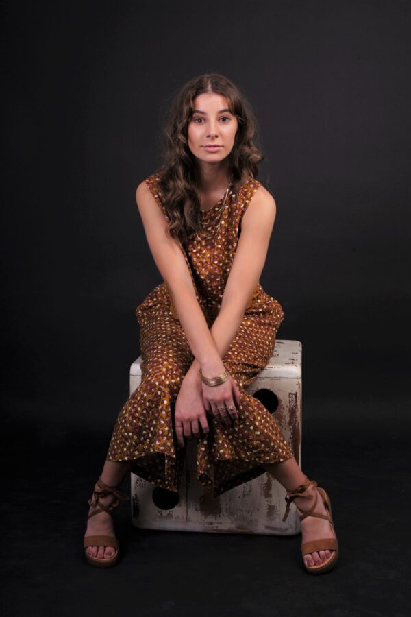 SHAIMA FLORAL POLKA WIDE LEG PANTS - Image 8