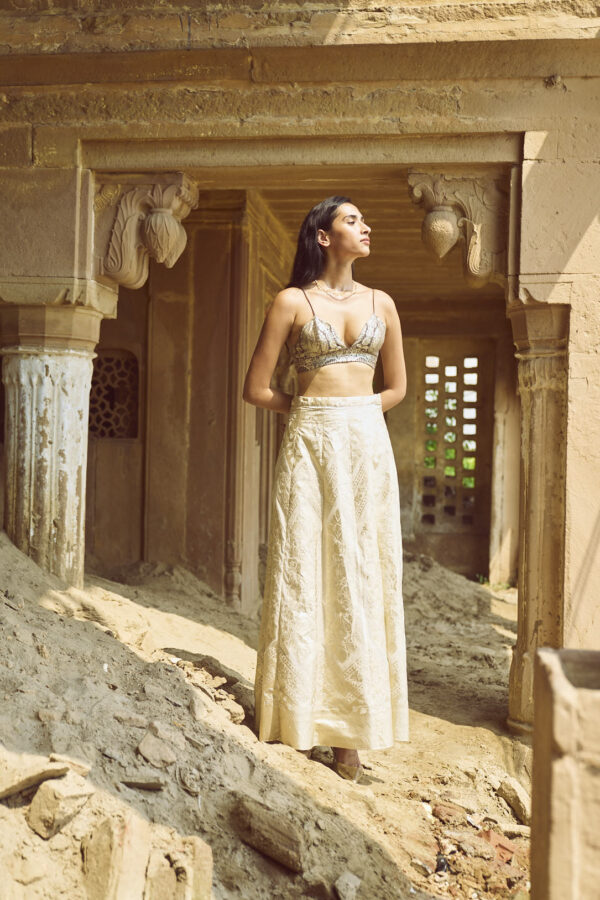 Brocade Chanderi Bralette - Image 6