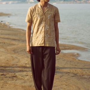 Side Pleat Pant