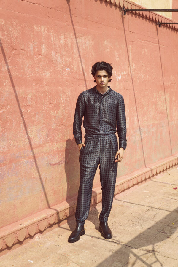 Rattan Printed Pant Set - Image 4
