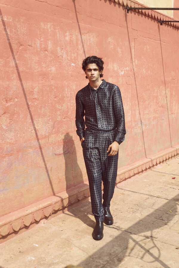 Rattan Printed Pant Set - Image 5