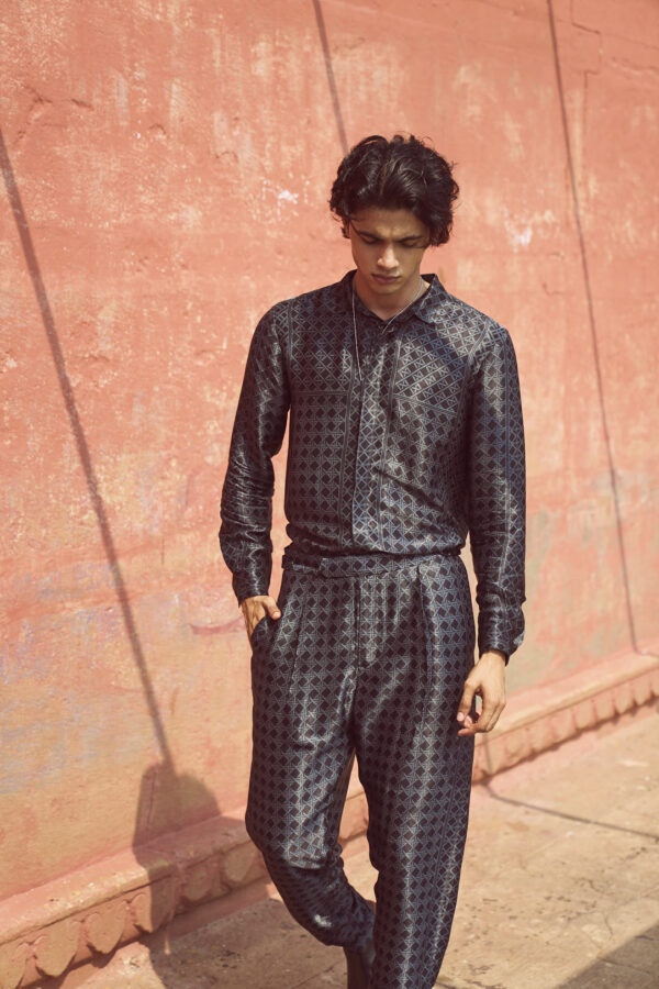 Rattan Printed Pant Set - Image 7