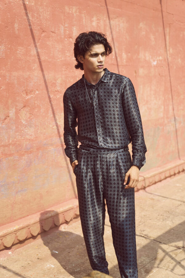 Rattan Printed Pant Set - Image 8