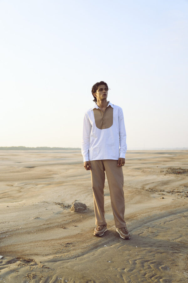 Contrast Bib Pant Set - Image 5