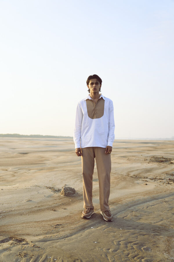 Contrast Bib Pant Set - Image 6
