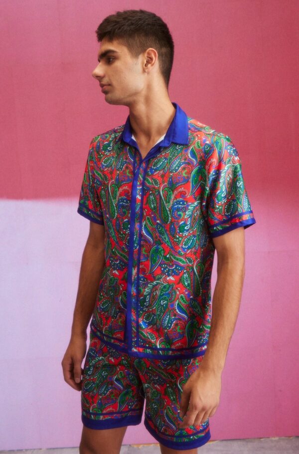 Paisley Border Shirt - Image 5