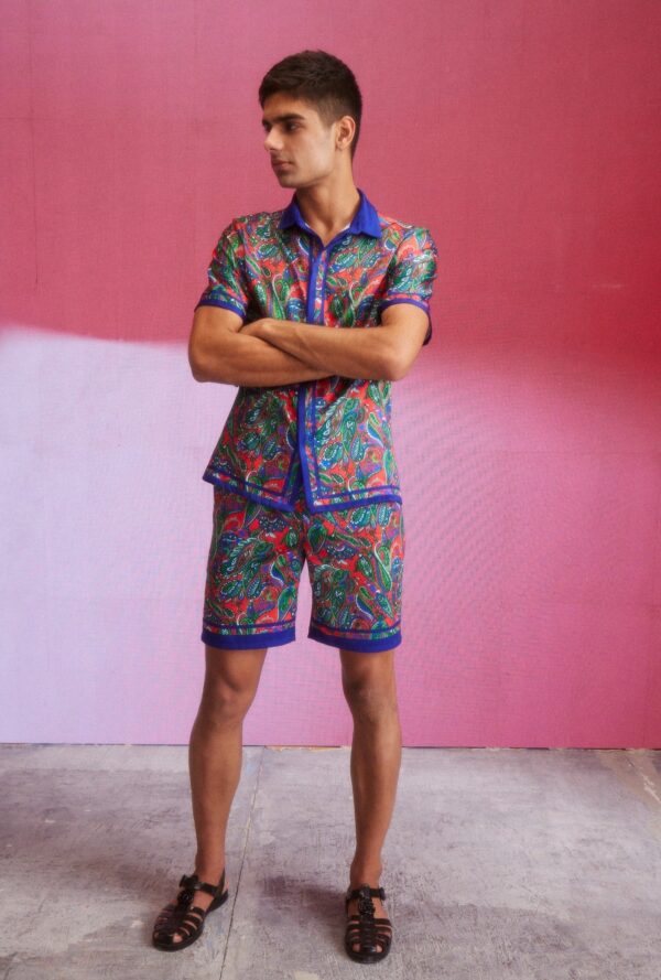 Paisley Border Shirt - Image 8