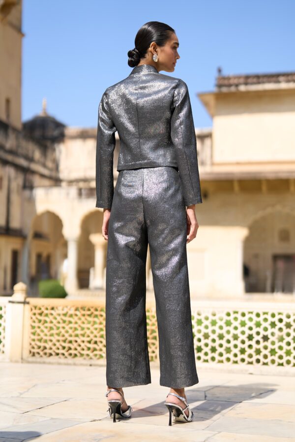 Metallic Structured Top - Image 6
