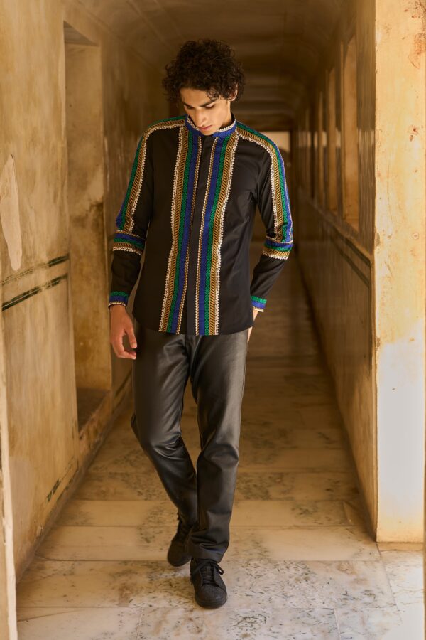 Placement Embroidered Shirt - Image 2