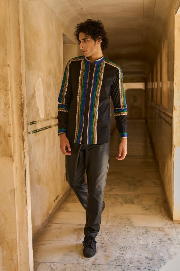Placement Embroidered Shirt - Image 5