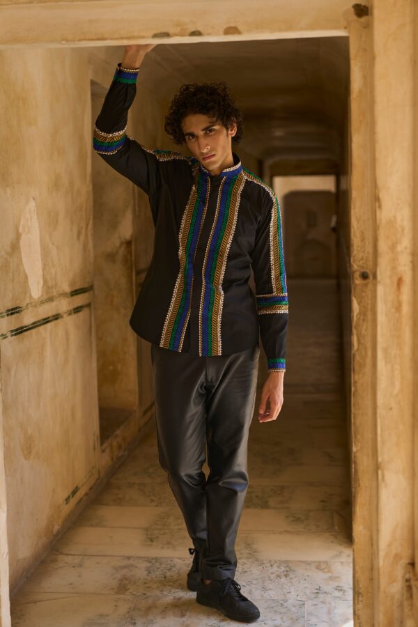 Placement Embroidered Shirt - Image 3