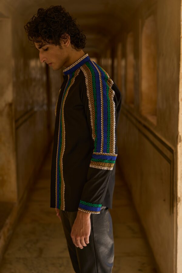 Placement Embroidered Shirt - Image 9