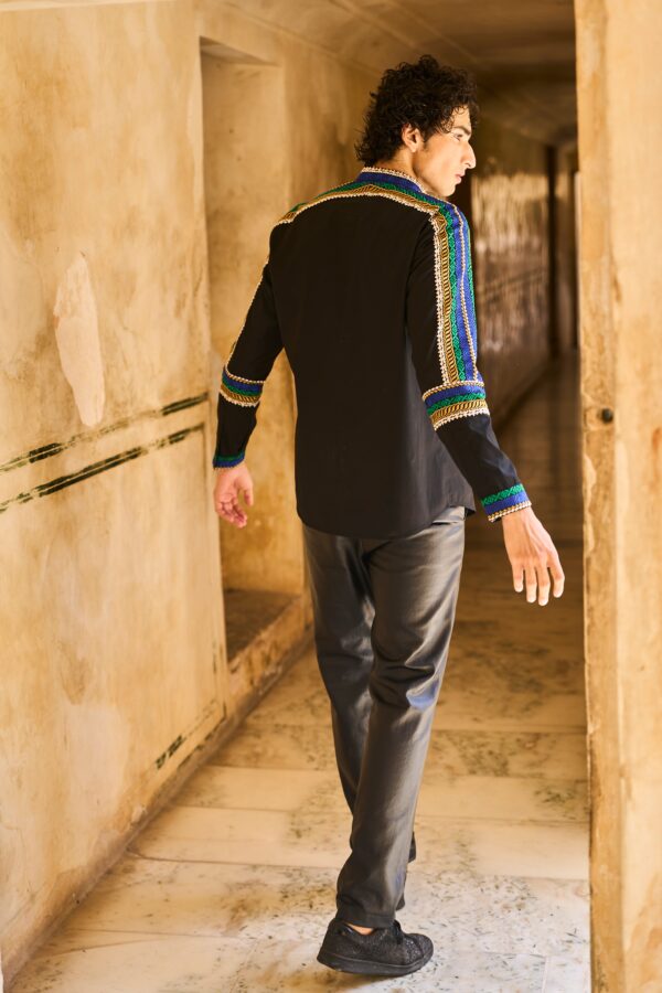 Placement Embroidered Shirt - Image 12