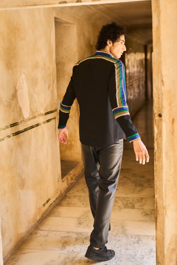 Placement Embroidered Shirt - Image 11